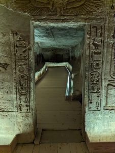 Abu Simbel temple in Egypt