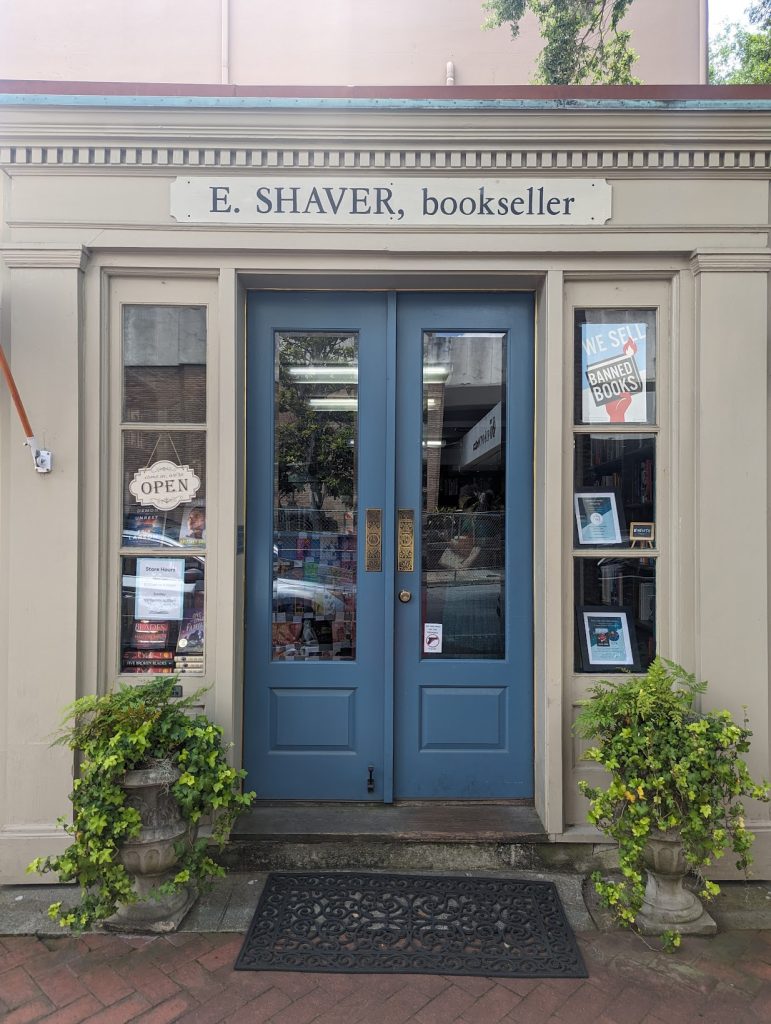 E. Shaver, bookseller is a great stop for book-lovers on a luxury Savannah itinerary